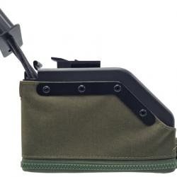 Ammobox 1500 BBs pour M249 Minimi AEG - Olive Drab - Cybergun/A&K
