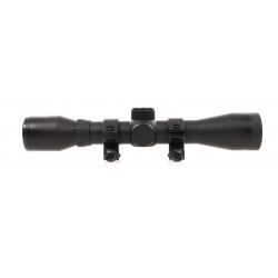 Lunette compacte 4x32 avec anneaux de montage - Swiss Arms