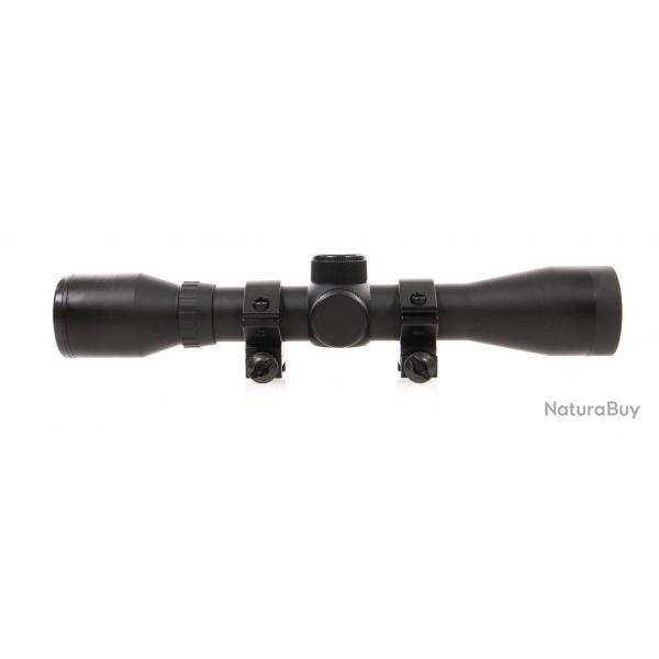 Lunette compacte 4x32 avec anneaux de montage - Swiss Arms