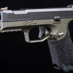 Archon Firearms Type B GBB - Noir Sheep Arms Custom : Cerakote Stippled OD Green Frame - EMG