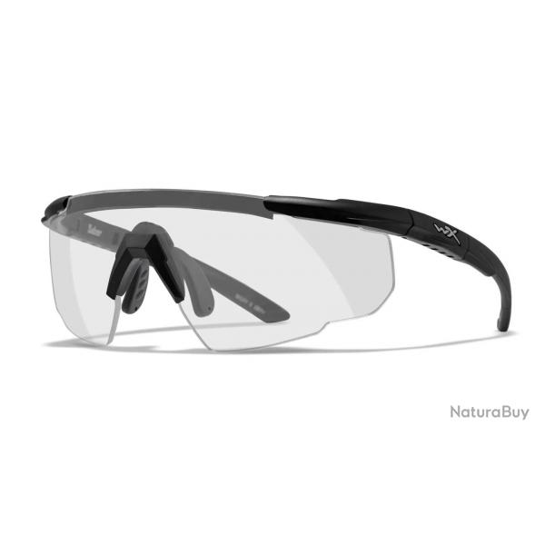 Lunettes Saber Advanced - Verre Transparent/Noir - Wiley X