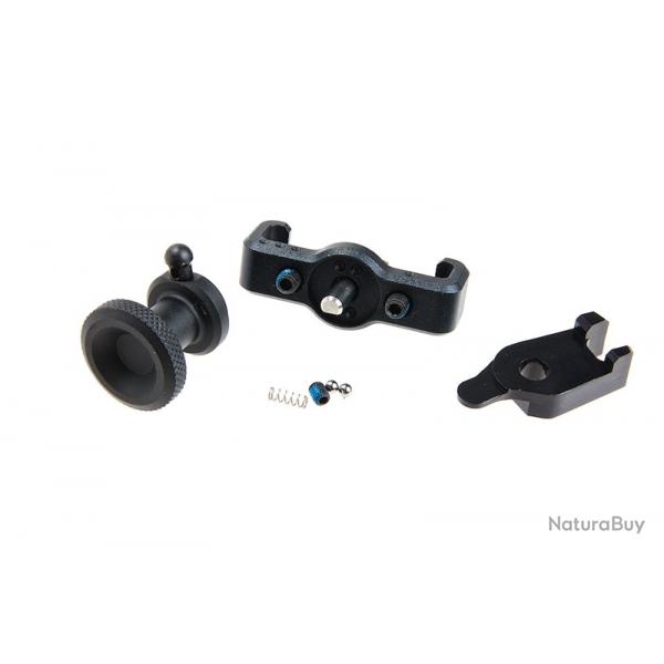 Levier d'armement Comptition avec Selecteur pour AAP01 GBB - Noir - TTI