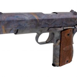 Auto Golddnance 1911 Marble & Wood Grip 6 mm Gaz
