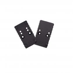 Kit de plaques de montage de viseur point rouge pour TP9 GBB - Noir - Armorer Works