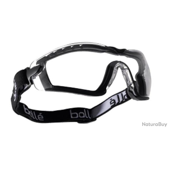 Masque Cobra - Noir / Verre transparent - Boll