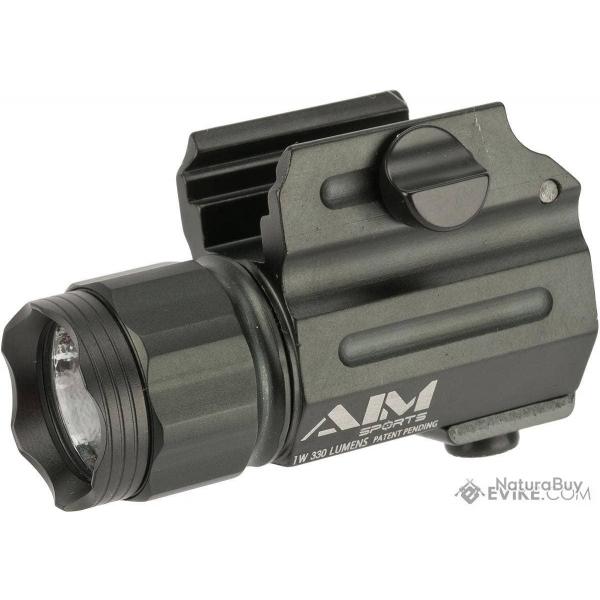 Lampe LED QD Sub-Compact avec lentilles de couleur - Noir - AIM Sports