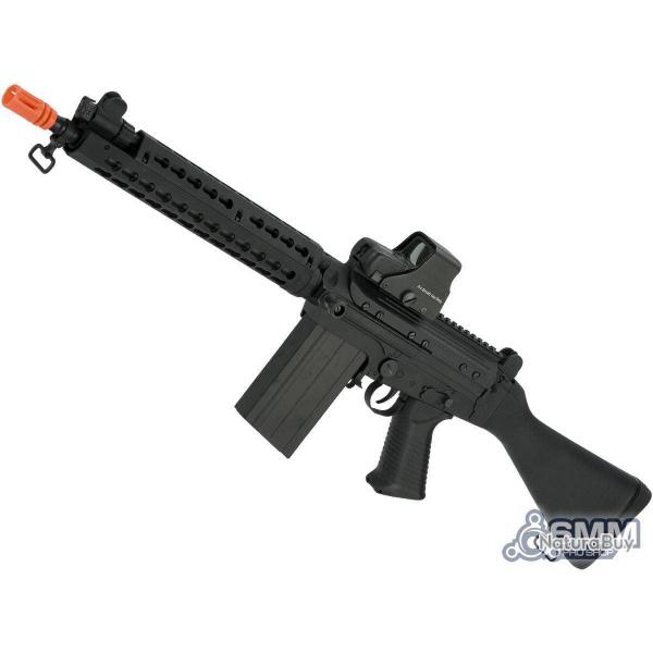 FAL SA58 KeyMod EBB AEG - Type B / Noir - 6mmProShop/Jing Gong