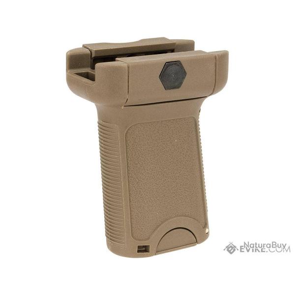 Grip Vertical 373 pour Rails Picatinny - Dark Earth/Polymre - Element/Matrix