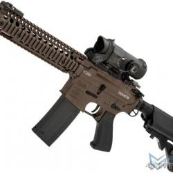 Daniel Defense MK18 12" AEG Custom - Cerakote Mil-Spec Brown - G&P/EMG