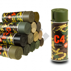 Bombe de peinture C4 Mil Grade - RAL6003 - Armamat