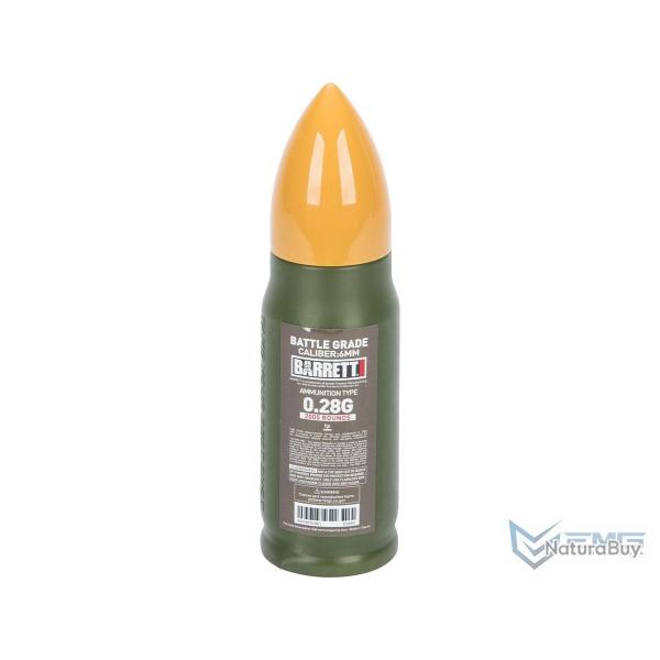 Bouteille de billes Barrett 0.28g - 2000BBs - EMG