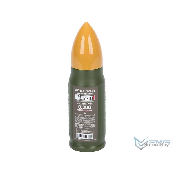 Bouteille de billes Barrett 0.30g - 2000BBs - EMG