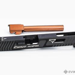 Taran Tactical Combat Master Slide set for BLU GBB - Noir - EMG