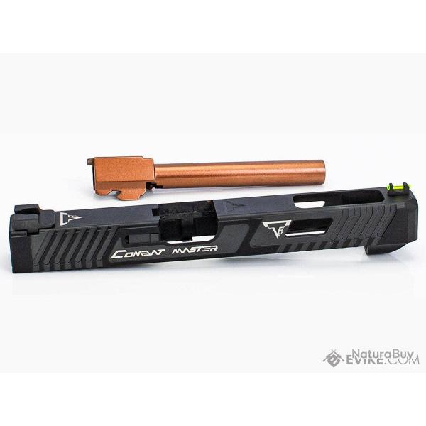 Taran Tactical Combat Master Slide set for BLU GBB - Noir - EMG