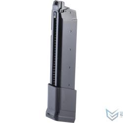 Chargeur CO2 Long 34 BBs pour Combat Master GBB - Noir - EMG/APS