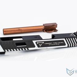 Kit culasse Taran Tactical Combat Master pour Glock 17 Gen.3 VFC GBB - Noir & Silver - EMG/G&P