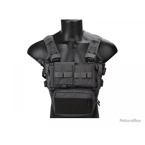 Chest rig MK3 Micro Fight Chassis - Wolf Grey - Emerson