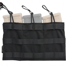 Triple poche Open Top pour chargeur 5.56 - Noir - Emerson