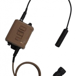 PTT V60 pour Comtac 3 - 6 Pins / Dark Earth - FMA