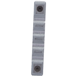 Cache-rail G10 KeyMod (type 2/Wave) - Fibre de verre / Gris - King Arms