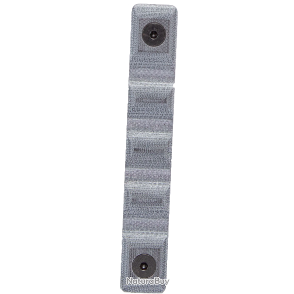 Cache-rail G10 KeyMod (type 2/Wave) - Fibre de verre / Gris - King Arms