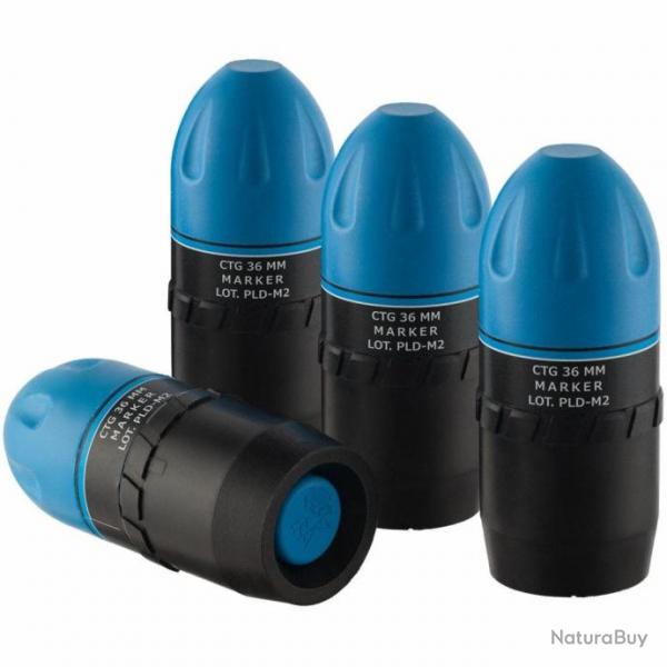 Lot de 10 grenades 36mm Paladin MK2 (impact, poudre) - TAGInn