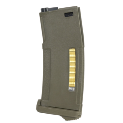 Chargeur EPM Mid-Cap 150BBs pour M4 AEG - Olive - PTS