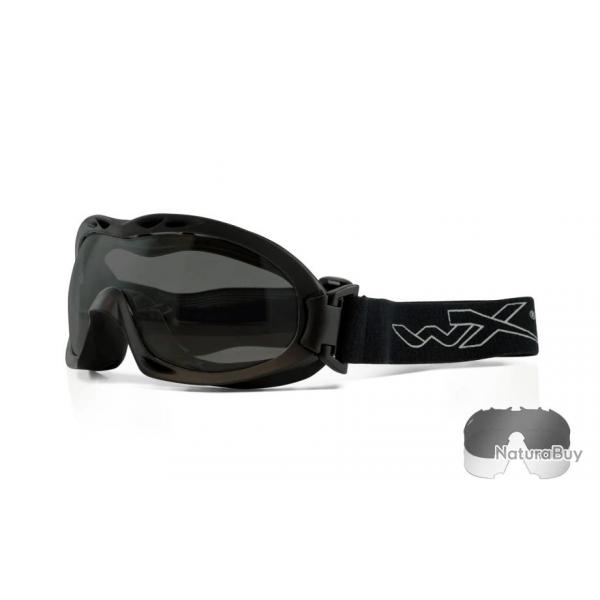 Masque de Protection Nerve - Verres Transparent et Fum/Noir - Wiley X