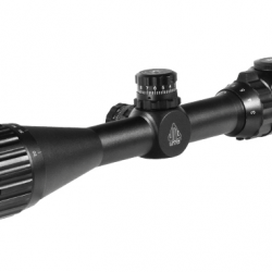 Lunette rétroéclairée True Hunter 3-9x40 - Réticule rouge & vert / Aluminium / Noir - UTG