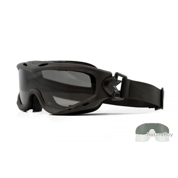 Masque de Protection Spear - Verres Transparent et Fum/Noir - Wiley X