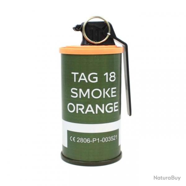 Pack de 6 - Grenades fumignes TAG-18 - Orange - TAGInn