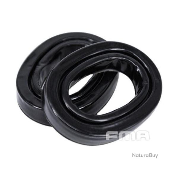 Oreillettes Silicone pour AMP - Noir - FCS/FMA