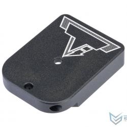Talon de chargeur Taran Tactical pour Hi-Capa GBB - Avec port de chargement / Aluminium / Noir - EMG