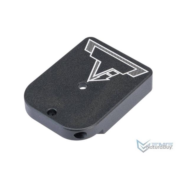 Talon de chargeur Taran Tactical pour Hi-Capa GBB - Avec port de chargement / Aluminium / Noir - EMG