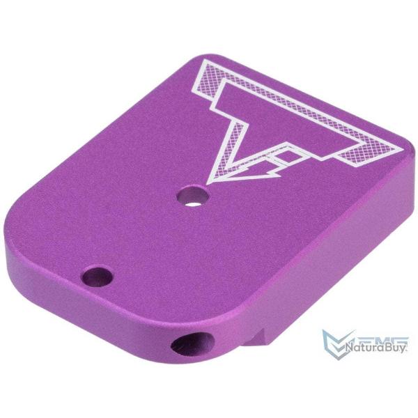 Talon de chargeur Taran Tactical pour Hi-Capa GBB - Avec port de chargement / Aluminium / Purple - E