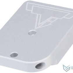 Talon de chargeur Taran Tactical pour Hi-Capa GBB - Avec port de chargement / Aluminium / Silver - E