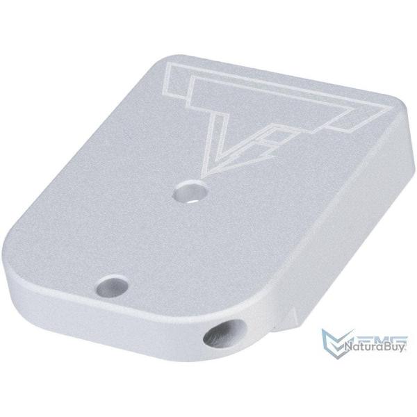 Talon de chargeur Taran Tactical pour Hi-Capa GBB - Avec port de chargement / Aluminium / Silver - E