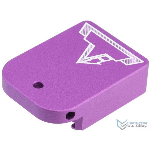 Talon de chargeur Taran Tactical pour Hi-Capa GBB - Sans port de chargement / Aluminium / Violet - E