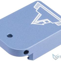 Talon de chargeur Taran Tactical pour Hi-Capa GBB - Sans port de chargement / Aluminium / Bleu - EMG