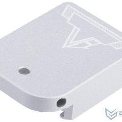 Talon de chargeur Taran Tactical pour Hi-Capa GBB - Sans port de chargement / Aluminium / Silver  - 