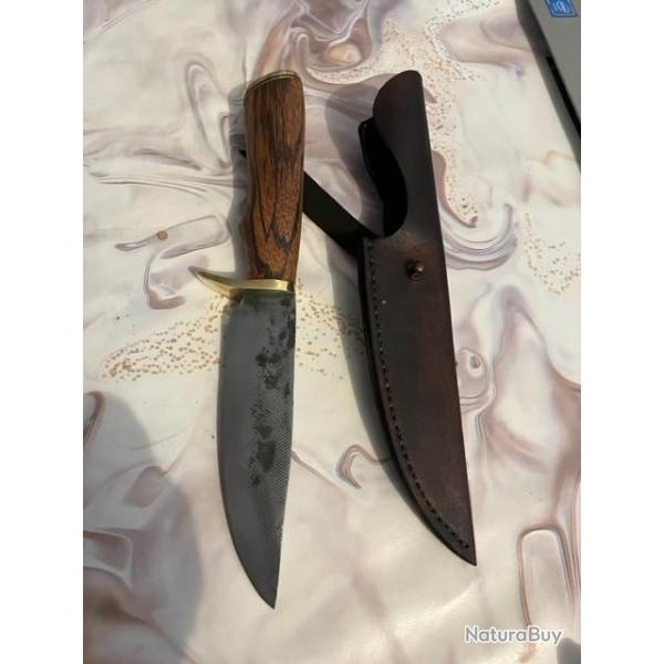 Couteau de chasse artisanal