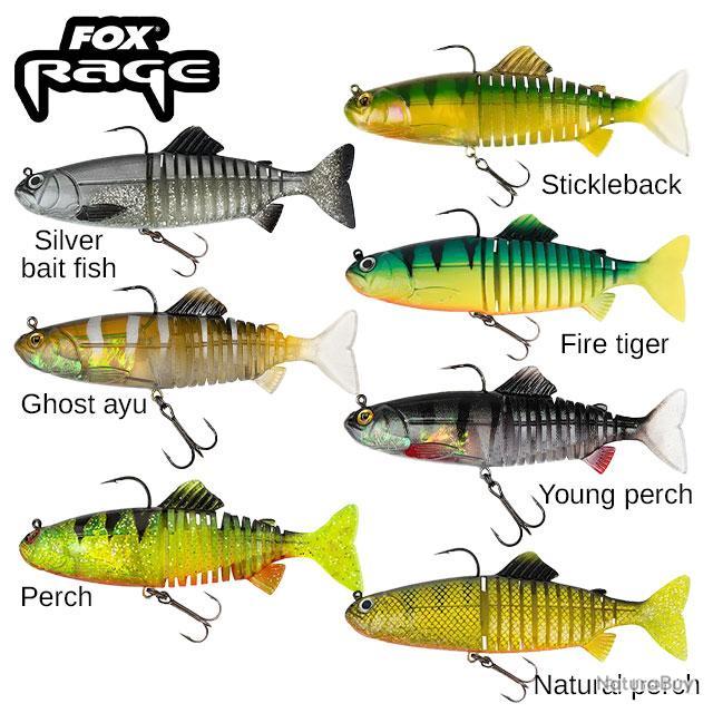 FOX RAGE REPLICANT JOINTED 18CM 80GR YOUNG PERCH