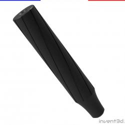 1/2 UNF - Ø35mm Long.19cm Réducteur de bruit - Silencieux 4,5 / 5,5mm