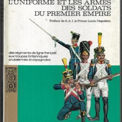 l'uniforme et les armes des soldats du premier empire Funcken Vol I fred funcken infanterie, cavaler