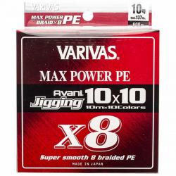 Varivas Avani Jigging 10x10 Max Power 600m 137lb