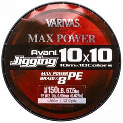 Varivas Avani Jigging 10x10 Max Power 150lb 1200m