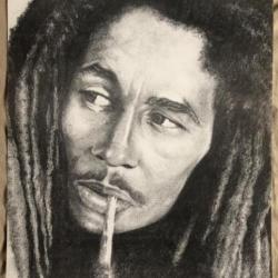 Affiche, poster, : de Bob Marley  43 x 61 cm