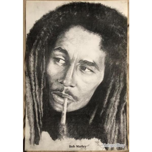 Affiche, poster, : de Bob Marley  43 x 61 cm