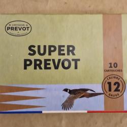 Cartouches Super Prevot 36g cal 12/70 N°8+9 HILMAR SUPER DESTOCK !!!