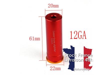 Cartouche réglage Laser calibre 12 - Piles offertes - Envoi rapide depuis  la France - Lasers de réglage optique, collimateurs (11094689)